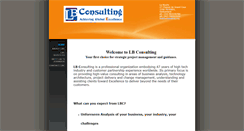 Desktop Screenshot of lbconsulting.org